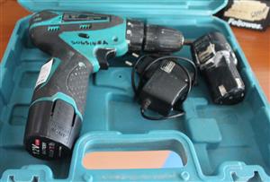 LITHIUM 164VMP CORDLESS DRILL W/CHARGER 2 BATTERIES SOCKETS AND BITS S065145A