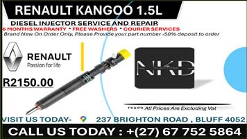 Renault Kangoo 1.5L Diesel Injectors on Recondition