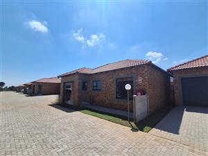 1st to own this newly built 2 Bedroom Townhouse in Riversdale, Meyerton.