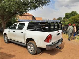Hilux GD6 Double cab CATTLE RAILS
