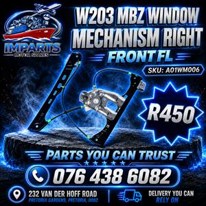 W203 MBZ WINDOW MECHANISM RIGHT FRONT FL