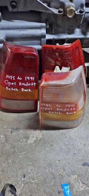 Opel kadette tail lights available