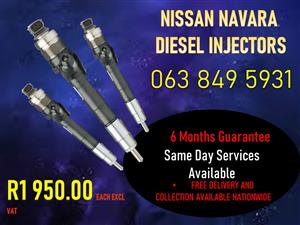 NISSAN NAVARA YD25 DIESEL INJECTORS 