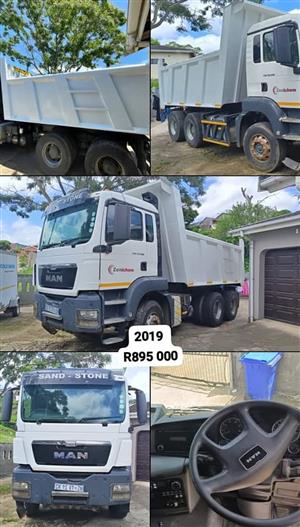 2019 - MAN TGS 33 480 12 CUBE TIPPER TRUCK NOW ON SALE