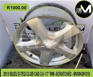 17'' RIM - ISUZU D-TEQ CLUB CAB 3.0