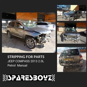 JEEP COMPASS 2013 2.0L PETROL MANUAL SPARES
