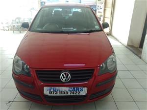 2007 VW Polo Butchwa 1.4 Maroon color Manual, Petrol 85000km 