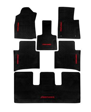 6piece Fortuner rubber mats