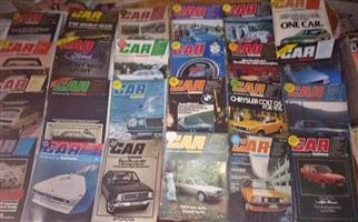 Car magazines  x24    1977-79