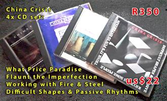 China Crisis 4x CD Set - Music 1980's