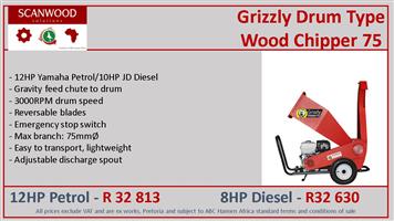 Grizzly 75 Wood Chipper