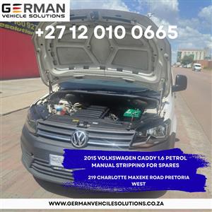 2015 Volkswagen caddy 1.6 petrol stripping for spares used parts