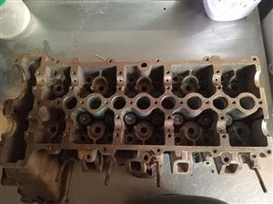 Bmw e46 320d complete cylinder head m57 