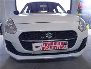 2022 Suzuki Swift 1.2 Hatch Front Wheel Drive Manual 170,000km Upholstered Seats