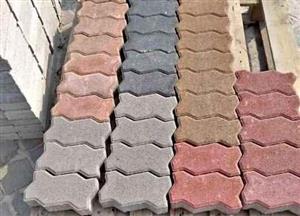 Paving bricks, pavers blocks, crush stones, pebbles etc