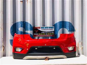 Mahindra Scorpio KUV 100 rear/back bumper with Pdc holes (2018)