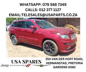 NOW STRIPPING FOR SPARES - 2013 JEEP GRAND CHEROKEE 6.4 SRT8 AUTOMATIC PETROL