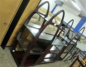 3 PIECE BROWN TV UNIT S064618B 