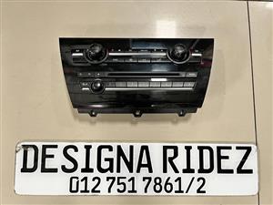 BMW F15 X5 CLIMATE/RADIO CONTROL PANEL UNIT AVAILABLE.