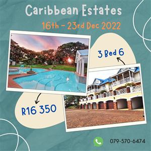 Caribbean Estates - 16th - 23rd December 2022