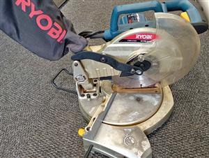 Ryobi CMS-210A 210mm 1200w Mitre Saw, 6 Months Warranty at Cash Converters Blairgowrie Plaza Randbur