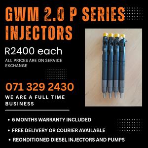 GWM 2.0 P SERIES INJECTORS FOR SALE WITH WARRANTY 