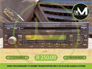 2008 VOLKSWAGEN T5 KOMBI TRANSPORTER MP3 CD PLAYER AUDIO SYSTEM