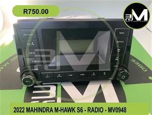 RADIO - MAHINDRA M-HAWK S6
