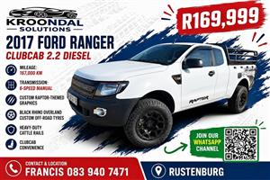 2017 Ford Ranger ClubCab 2.2 diessel