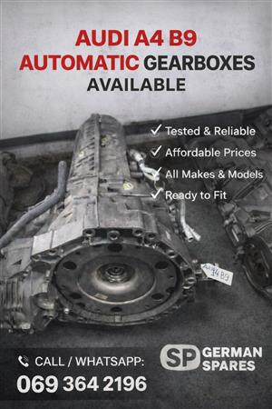 AUDI A4 B9 AUTOMATIC GEARBOX AVAILABLE