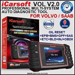 iCarsoft VOL V2.0 Multi-System Car Diagnostic Tool for VOLVO / SAAB