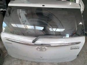 Toyota Etios Sprint XS 1.5 Hatchback Tailgate