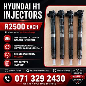 HYUNDAI H1 INJECTORS FOR SALE WITH WARRANTY 