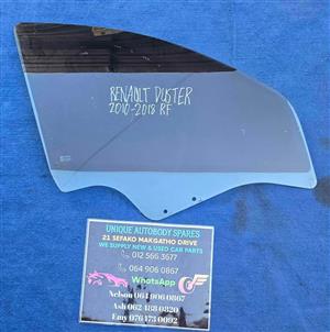 Renault Duster Right Front Door glass