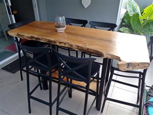 Slab Bar Tables