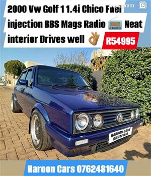 2000 Vw Golf 1 1.4i Chico Fuel injection BBS Mags 