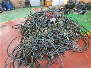 Approximately 7.5 Tons Mixed Insulated Copper Cables