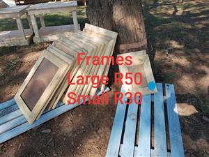 Frames large and small