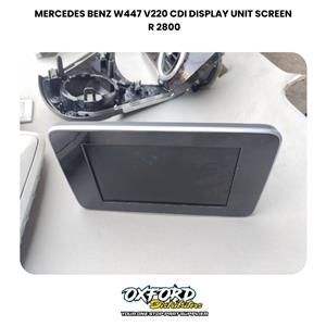 Mercedes W447 V220 CDI Display Screen / Unit for Sale 