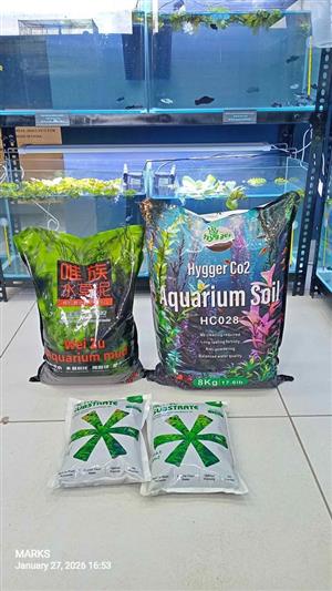 Aquarium soil and mud