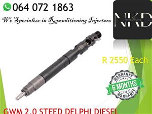 GWM 2.0 STEED  DIESEL INJECTOR FOR SALE OR SERVICE EXCHANGE OR TO RECON