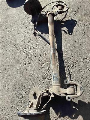 2008 Opel corsa utility bakkie back axel complete