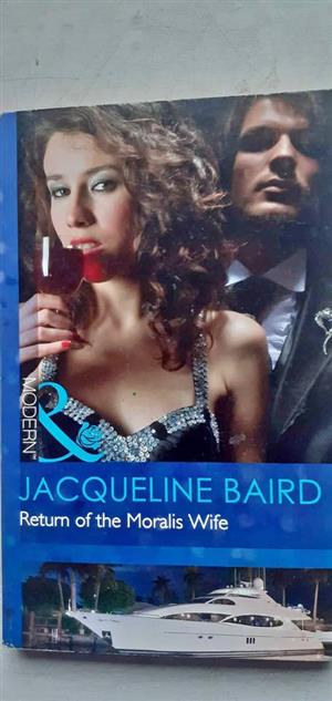Return of the Moralis wife - Jacqueline Baird