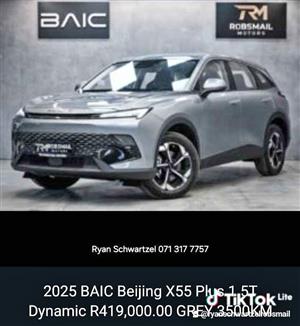 2025 BAIC Beijing X55 Plus 1.5T Dynamic