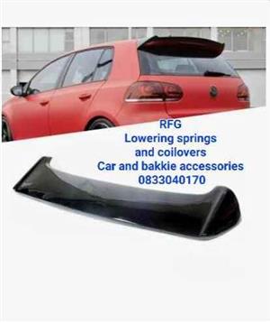 Golf 6 GTI ,Golf 6R osir gloss black roof spoiler