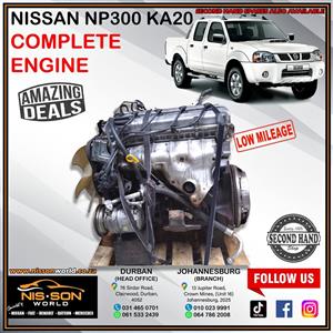 Nissan NP300 KA20 Complete Engine