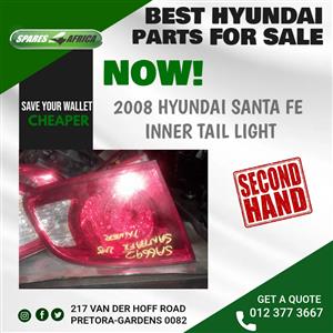 2008 HYUNDAI SANTA FE INNER TAIL LIGHT