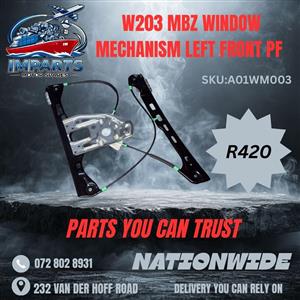  Mercedes-Benz W203 Left Front Window Mechanism PF