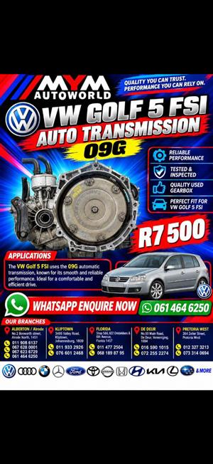 VW Golf 5 FSI auto transmission 
