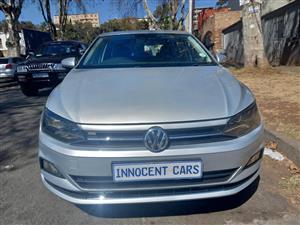 2021 VW POLO 8 H-LINE TSI ENGINE PETROL, AUTOMATIC, SILVER COLOR, MILEAGE 89000KMS